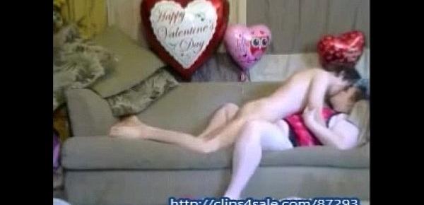  Husband Give Wife Best Valentines Day Gift Pussy Full Of Cum